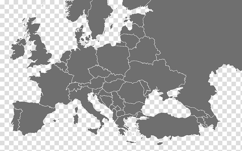 world map outline europe