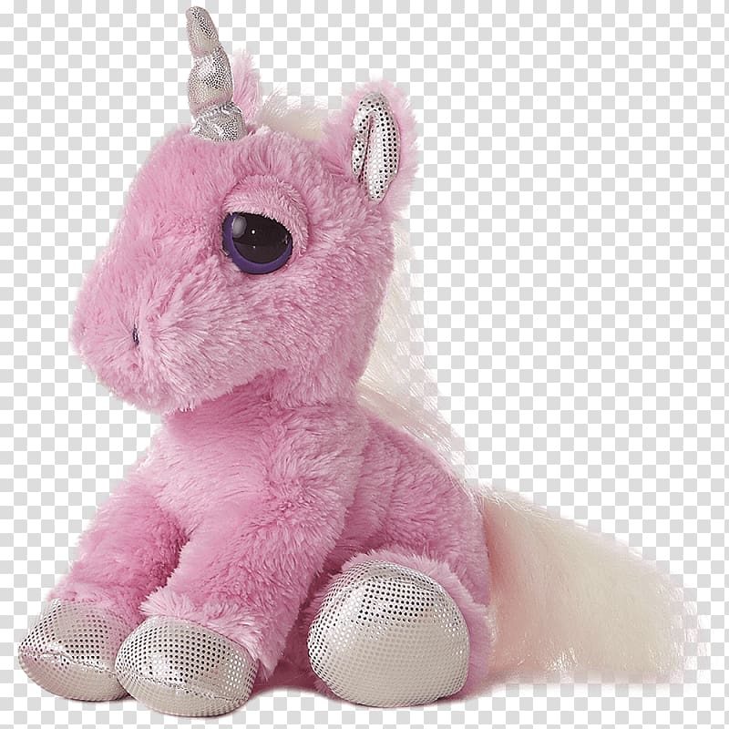 cuddly unicorn toy