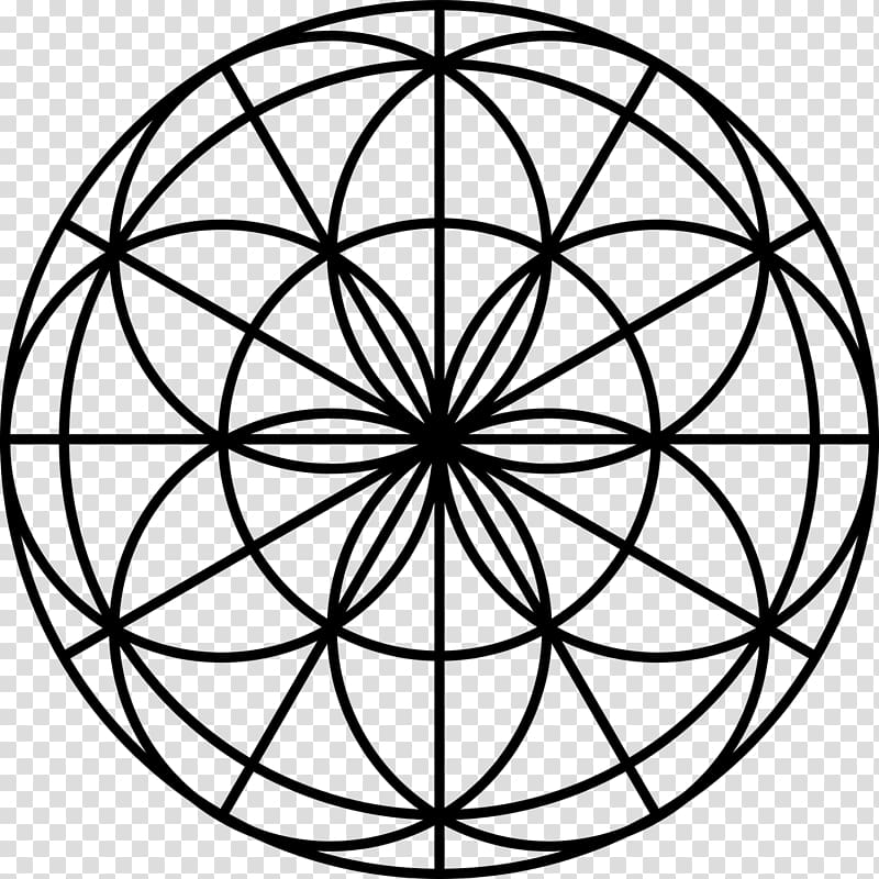 Download Sacred geometry Mandala Overlapping circles grid Art ...