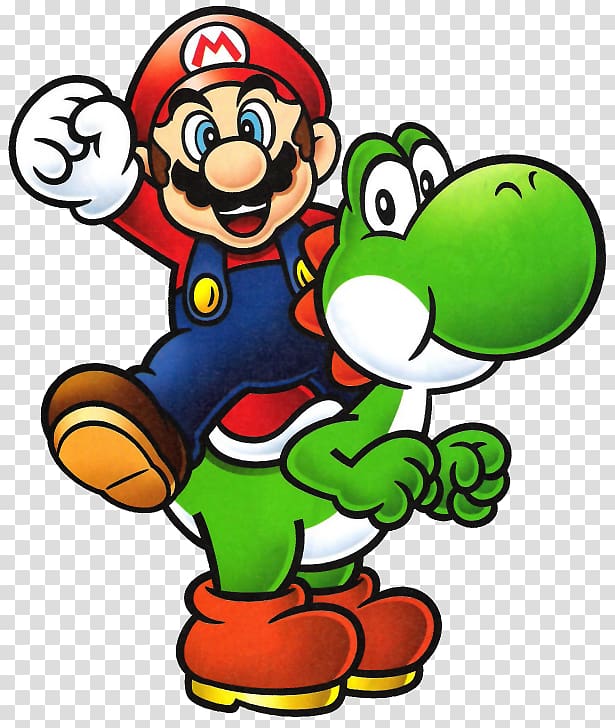 Mario & Yoshi Super Mario World Luigi Mario Bros., mario PNG | ClipartSky