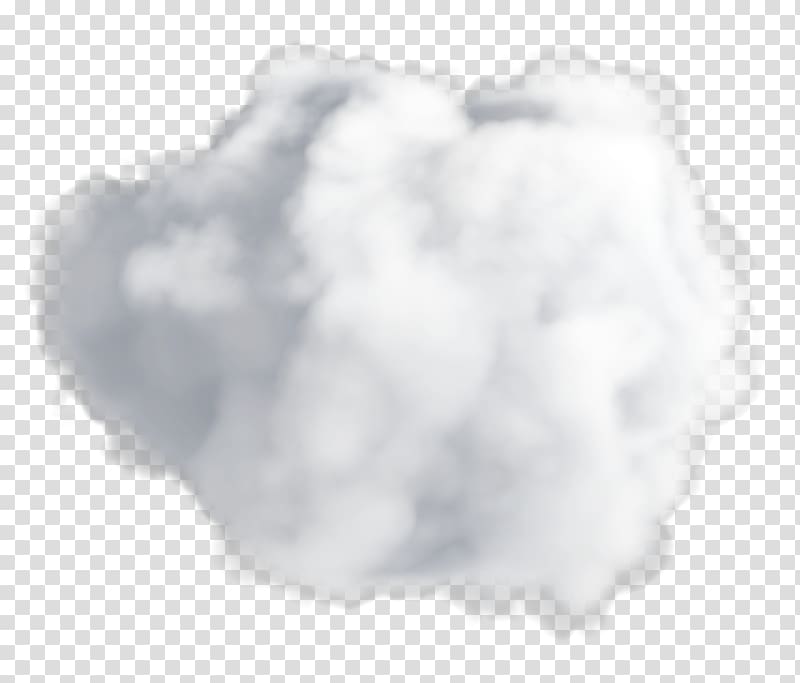 Cloud Black and white Sky, Fluffy Cloud , white splat paint PNG