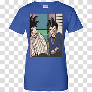 T Shirt Vegeta Goku Hoodie Adidas T Shirt Png Clipart - black goku t shirt roblox png