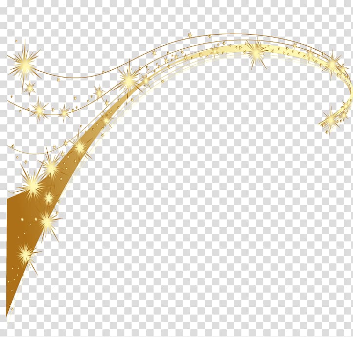 Gold abstract illustration, Christmas lights Christmas lights Euclidean ...